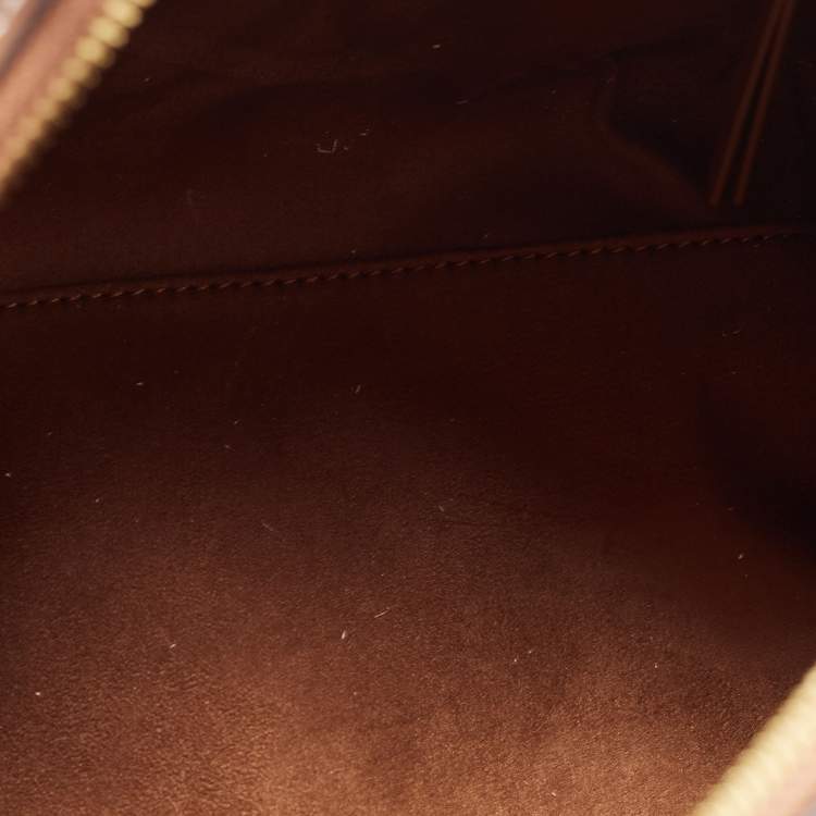 مملوكة مسبقًا Tory Burch Brown Leather Barrel Bag 