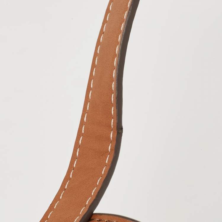 Pre Owned Tory Burch Brown Leather Small Eleanor Shoulder Bag