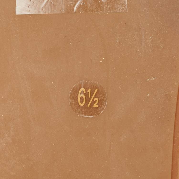 مملوكة مسبقًا Tory Burch Two Tone Leather Flat Sandals Size 37