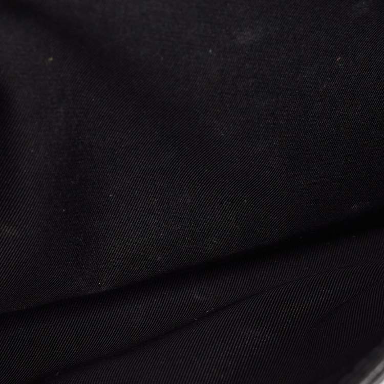 Pre Owned Tory Burch Black Leather Kira Shoulder Bag