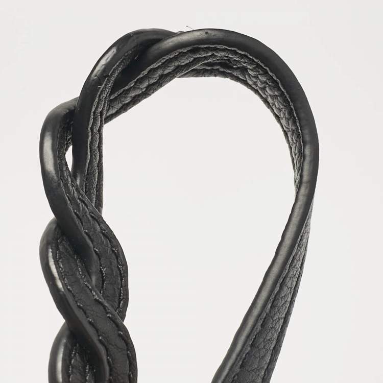 Pre Owned Tory Burch Black Leather Mini Miller Shoulder Bag