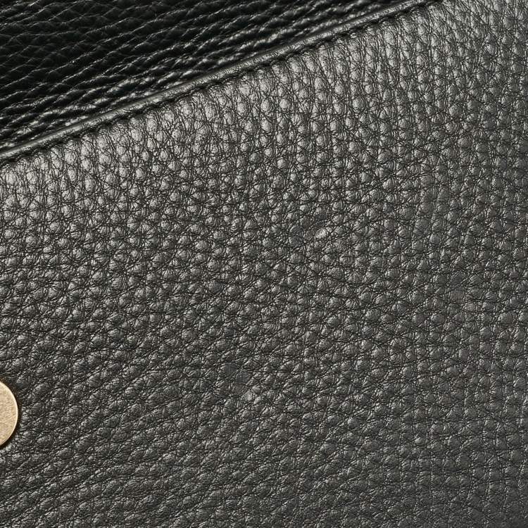 Pre Owned Tory Burch Black Leather Mini Miller Shoulder Bag