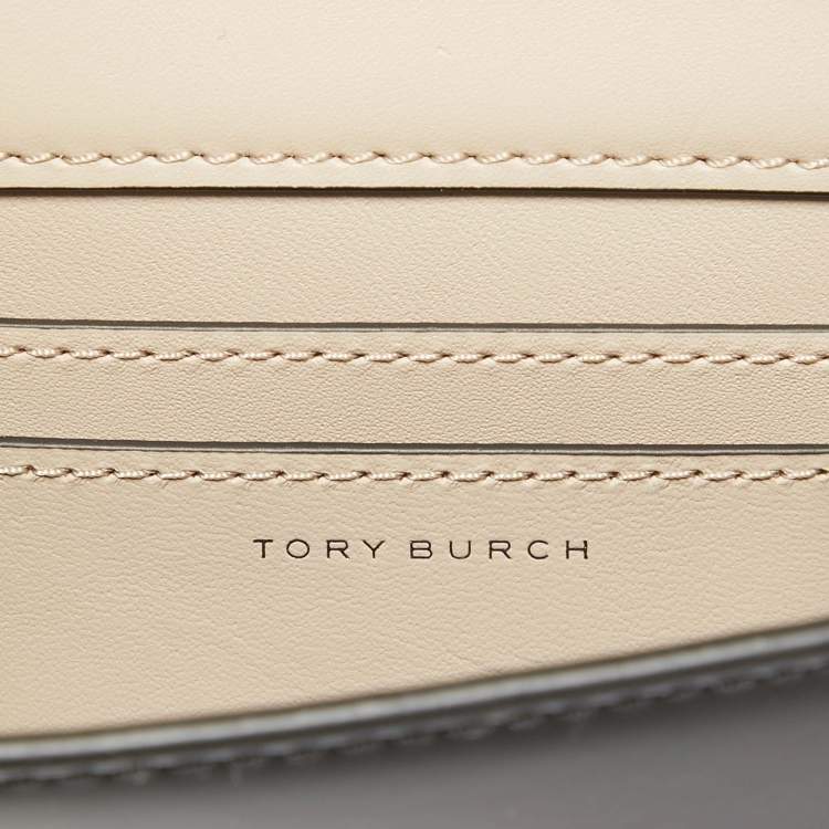 Pre Owned Tory Burch Black Glossy Leather Mini Bon Bon Top Handle Bag
