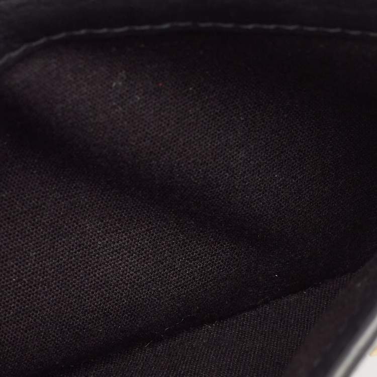 مملوكة مسبقًا Tory Burch Black Leather Mini Chelsea Shoulder Bag