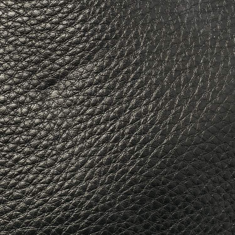 Pre Owned Tory Burch Black Leather Britten Flap Crossbody Bag