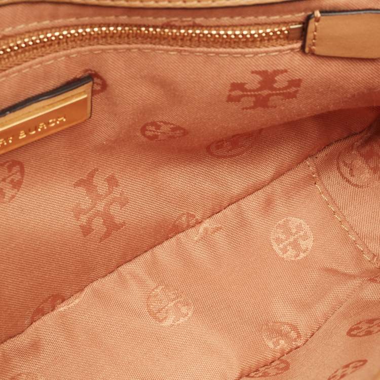 Pre Owned Tory Burch Tan Leather Alexa Shoulder Bag