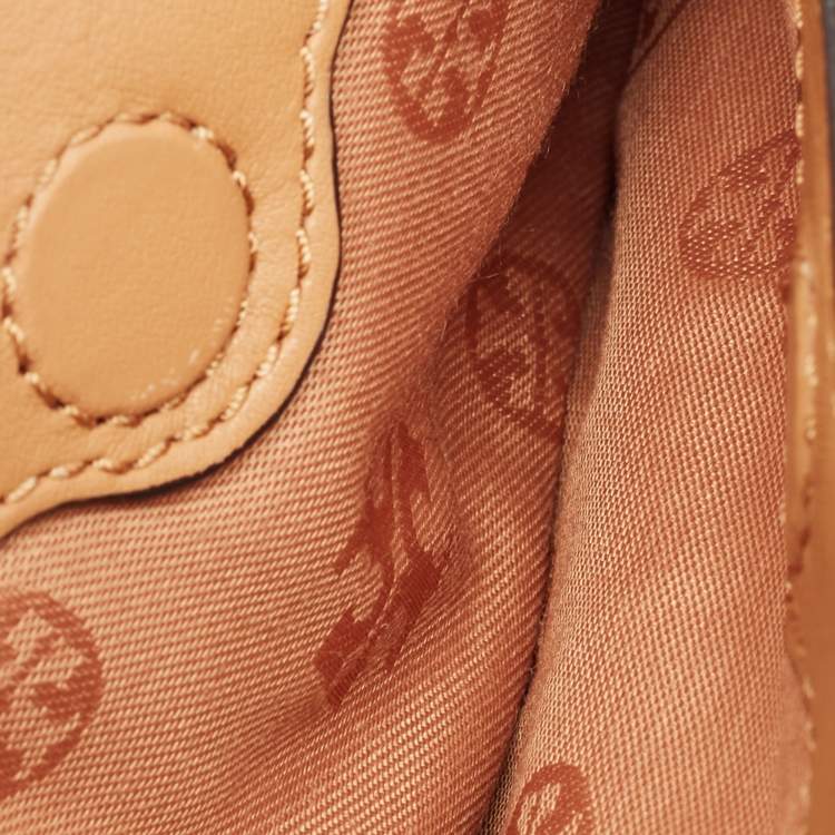 Pre Owned Tory Burch Tan Leather Alexa Shoulder Bag