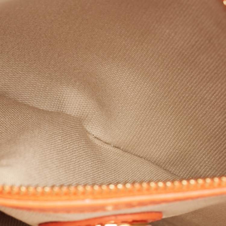 مملوكة مسبقًا Tory Burch Orange Patent Leather Envelope Clutch