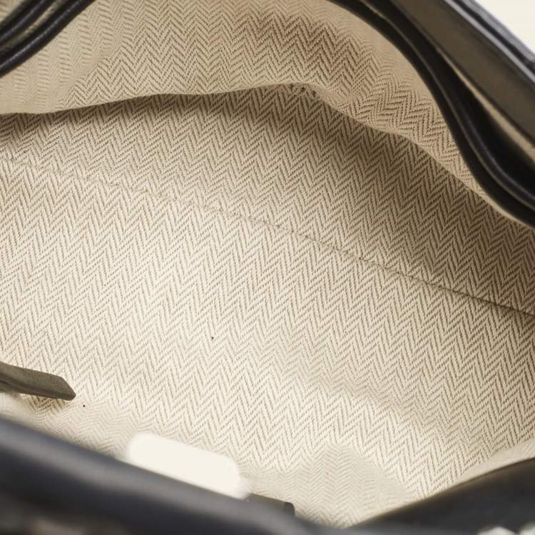 Pre Owned Tory Burch Black Leather Kira Flap Shoulder Bag