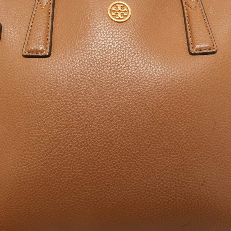 Pre Owned Tory Burch Brown Leather Walker Tote