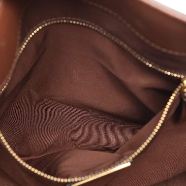 Pre Owned Tory Burch Brown Suede McGraw Slouchy Tote