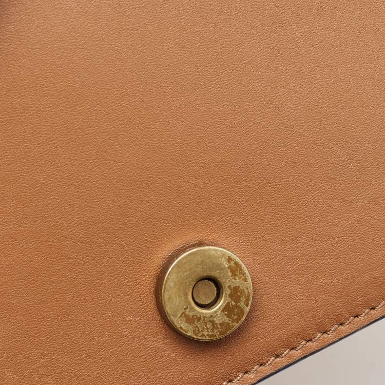 Pre Owned Tory Burch Multicolor Fabric and Leather Sadie Rug Shoulder Bag