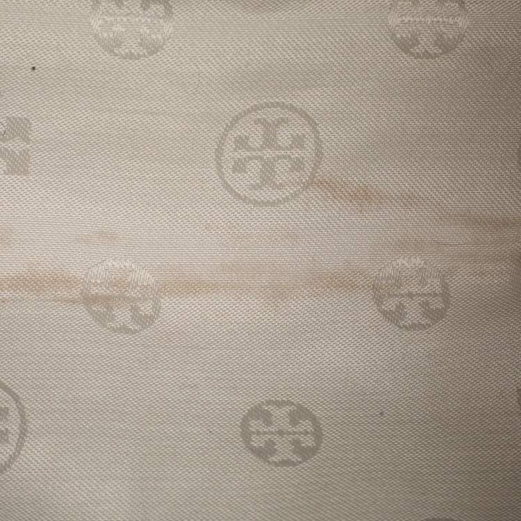 Pre Owned Tory Burch Purple Leather Tote