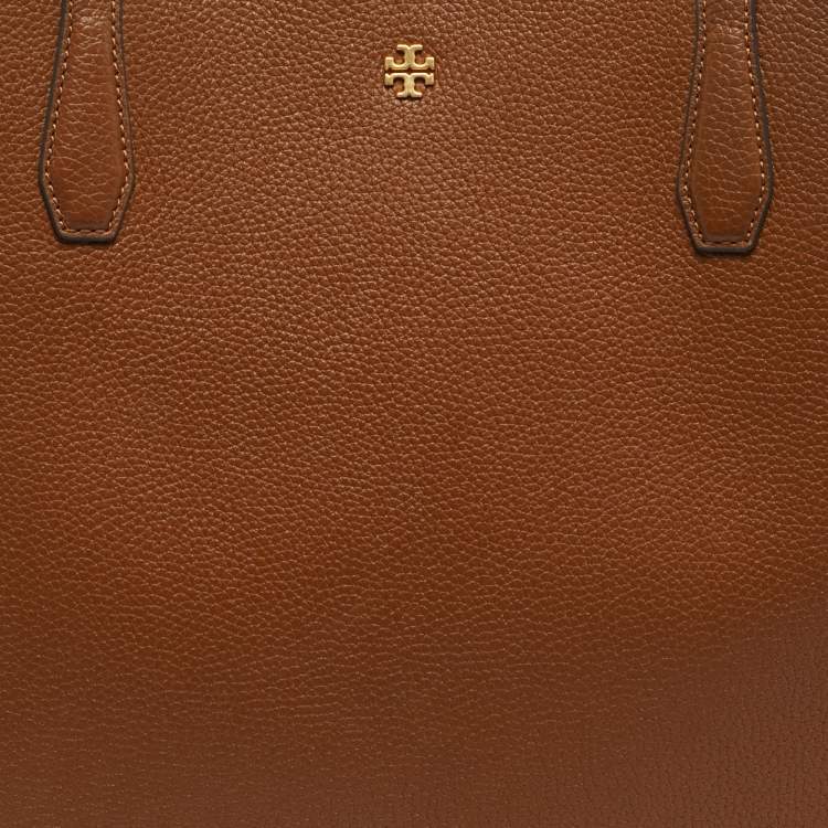 Pre Owned Tory Burch Brown Leather Blake Tote