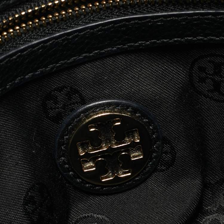 Pre Owned Tory Burch Black Leather Chelsea Shoulder Bag