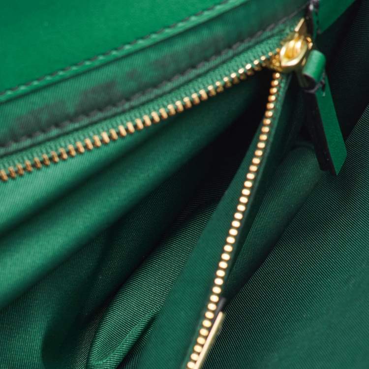 Pre Owned Tory Burch Multicolor Floral Print Leather Juliette Shoulder Bag