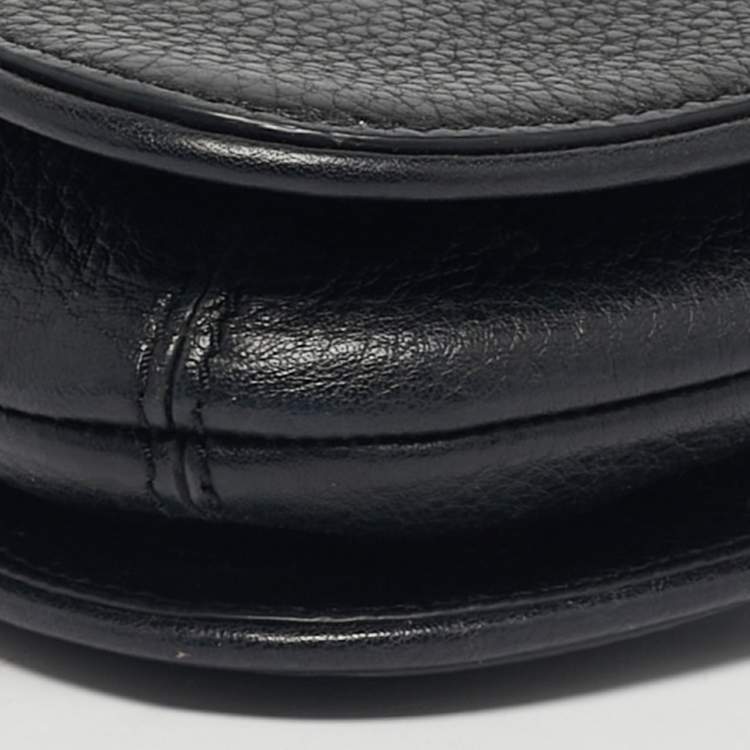مملوكة مسبقًا Tory Burch Britten Mini Black Leather Crossbody Bag
