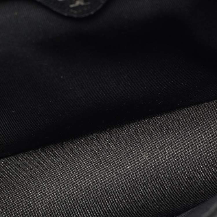 Pre Owned Tory Burch Robinson Multicolor Mixed Leather Shoulder Bag