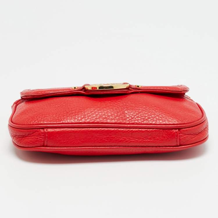 Pre Owned Tory Burch Amanda Mini Leather Crossbody Bag