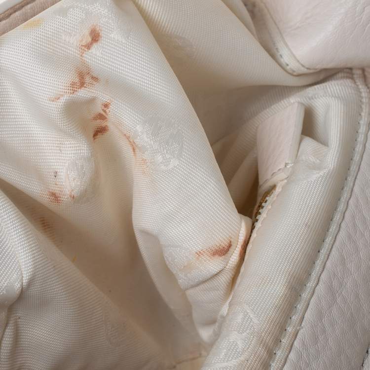 مملوكة مسبقًا Tory Burch Cream Quilted Leather Bryant Shoulder Bag