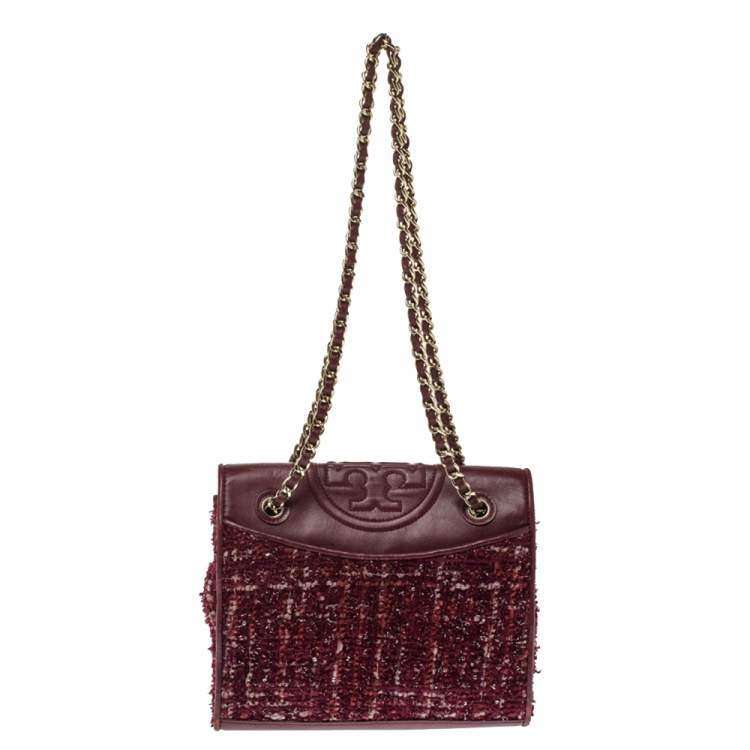 tory burch tweed bag