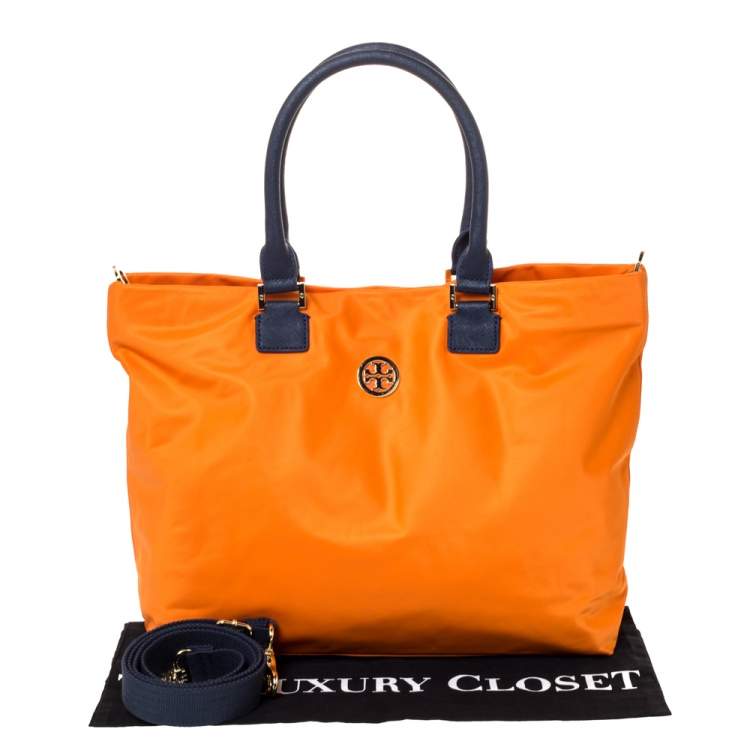 tory burch tote orange