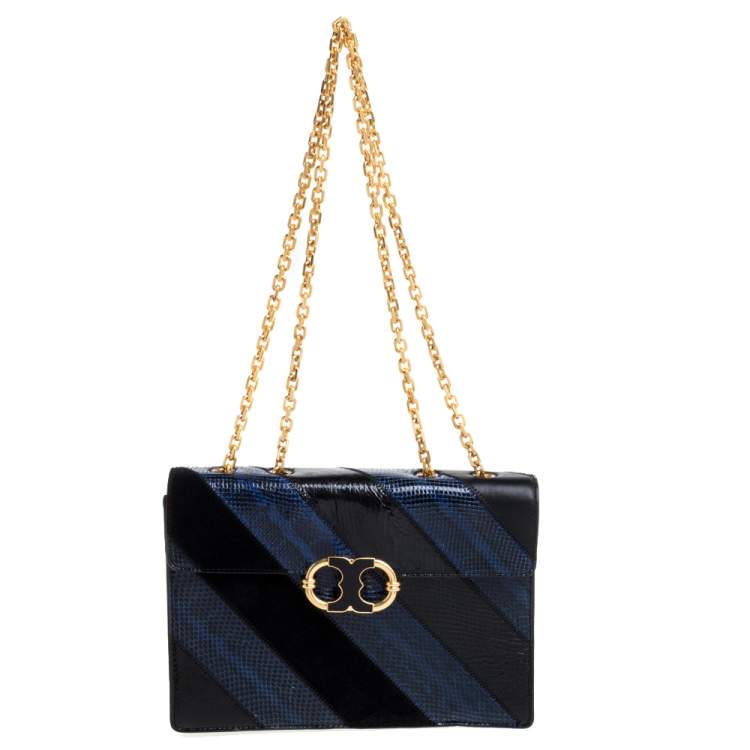 Tory Burch Elise Snake Shoulder Bag Natural Ivory NEW: Handbags: Amazon.com