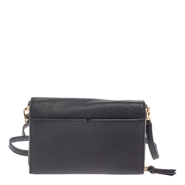 Pre Owned Tory Burch Black Harper Crossbody Bag