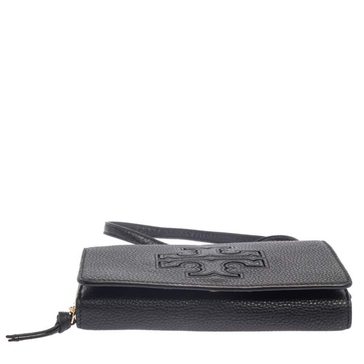 Pre Owned Tory Burch Black Harper Crossbody Bag