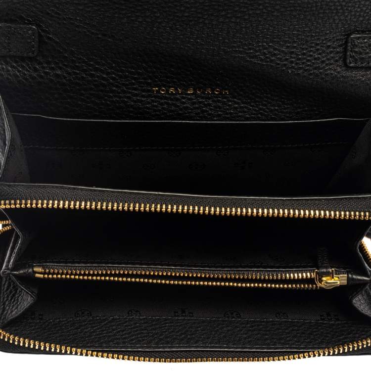 Pre Owned Tory Burch Black Harper Crossbody Bag