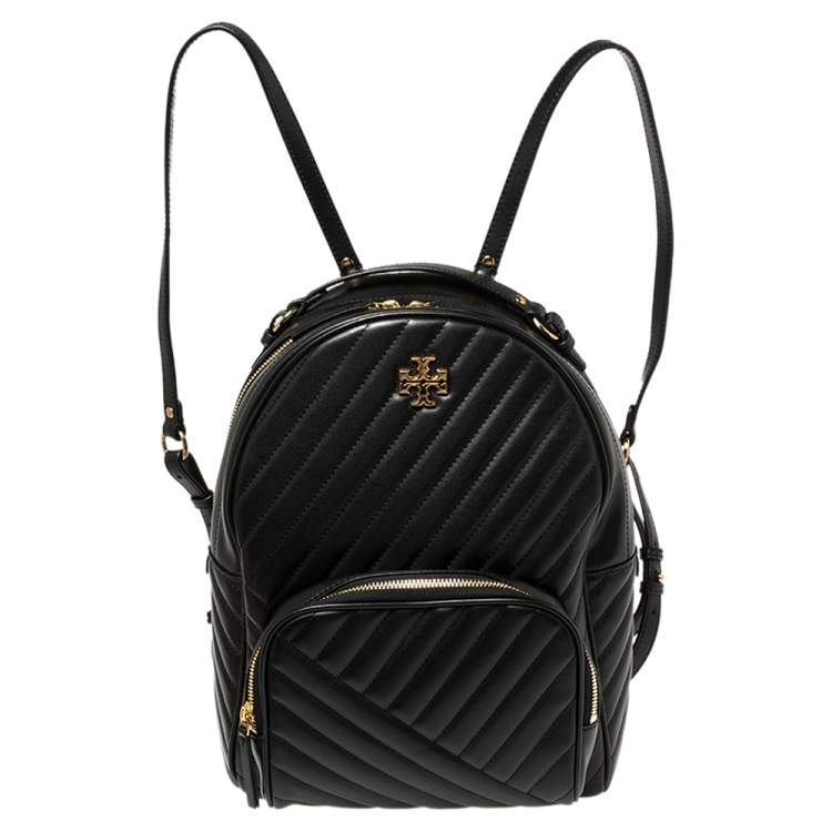 Tory Burch Black Quilted Leather Kira Backpack Tory Burch | TLC
