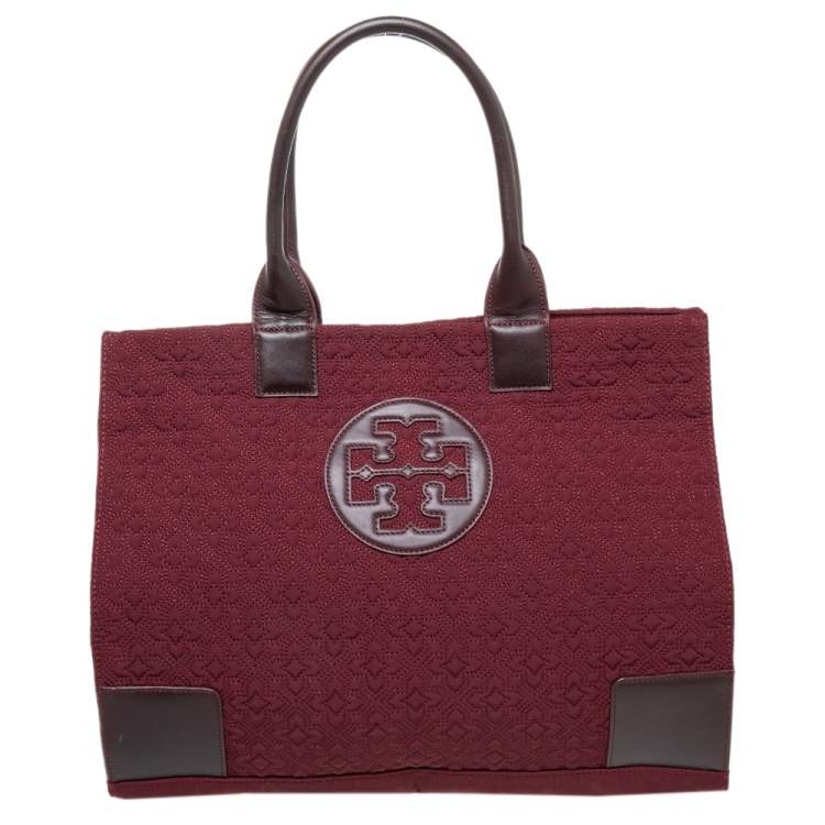 Tory burch red ella on sale tote