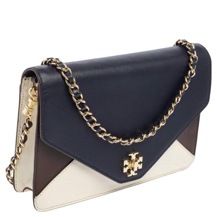 Pre Owned Tory Burch Multicolor Leather Kira Shoulder Bag