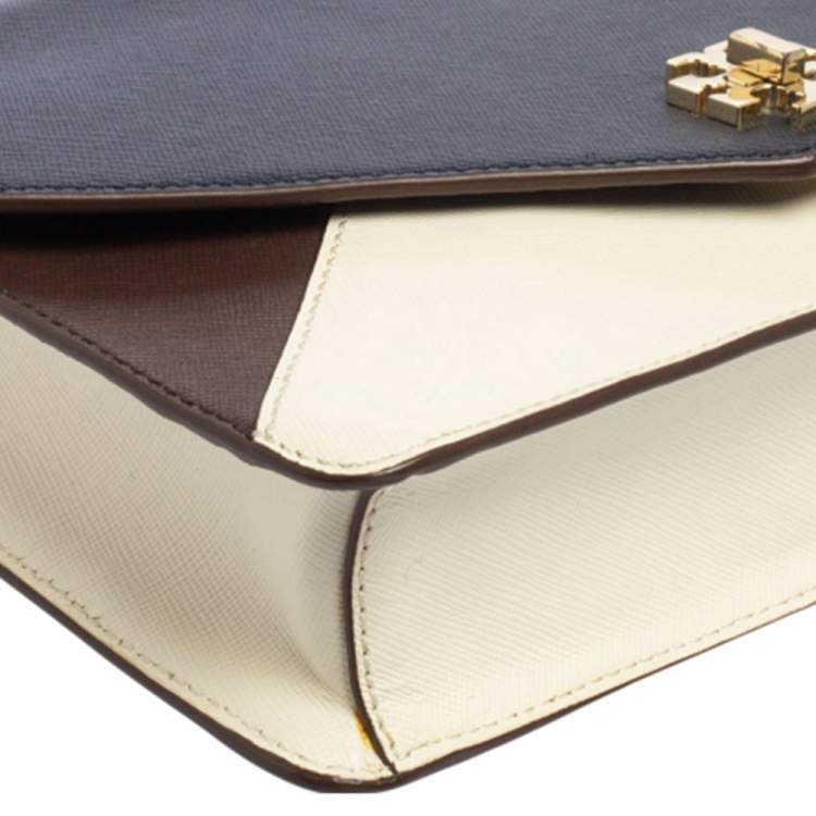 Pre Owned Tory Burch Multicolor Leather Kira Shoulder Bag
