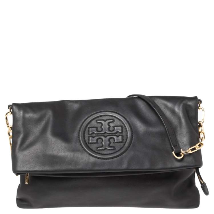 Tory burch fold over on sale clutch