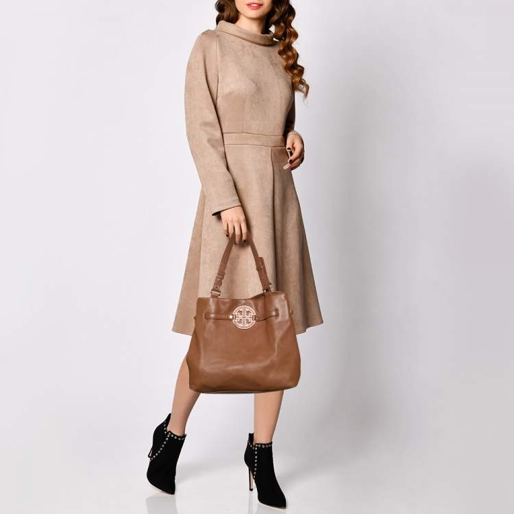 tory burch brown tote