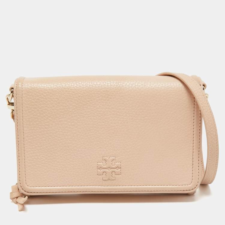 Tory Burch Women's Thea Cellphone Crossbody (Black): Handbags