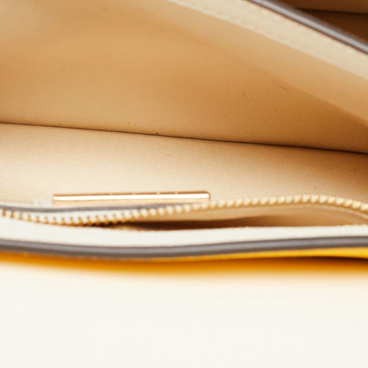 Pre Owned Tory Burch Multicolor Leather and Suede Robinson Convertible Shoulder Bag