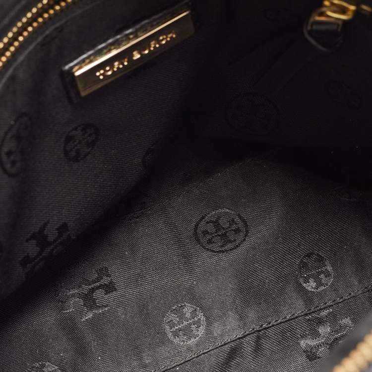 Pre Owned Tory Burch Black Leather Taylor Camera Bag