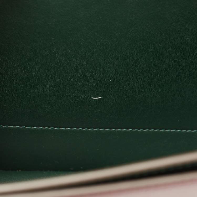 Pre Owned Tory Burch Burgundy Leather Eleanor Crossbody Bag