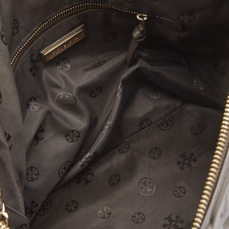 Pre Owned Tory Burch Multicolor Leather Alexa Hobo