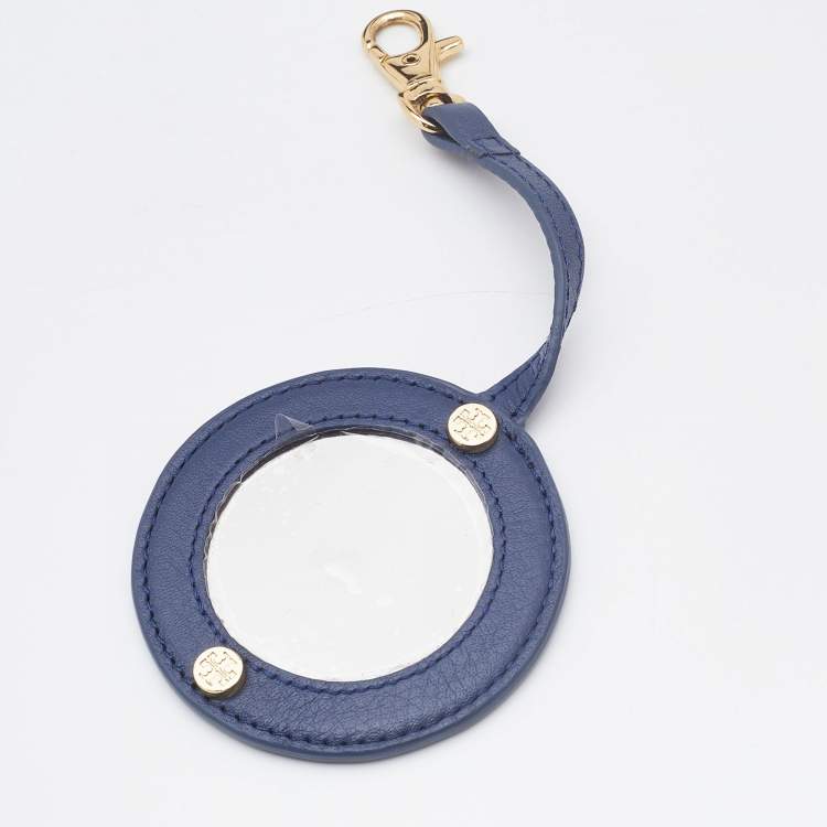 Pre Owned Tory Burch Multicolour Stripe Nylon and Leather Flap Chain Linked Shoulder Bag