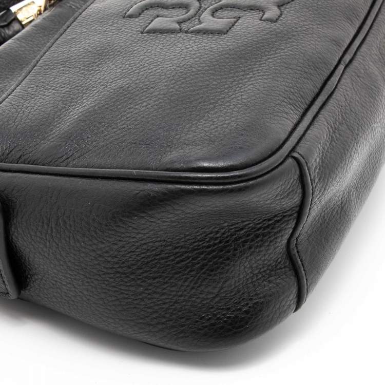 Pre Owned Tory Burch Black Leather Thea Shoulder Bag