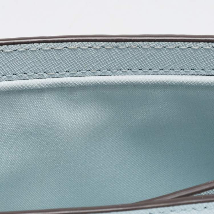 مملوكة مسبقًا Tory Burch Blue Leather Robinson Flap Shoulder Bag