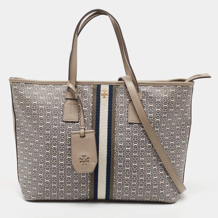 Tory burch gemini link tote grey new arrivals