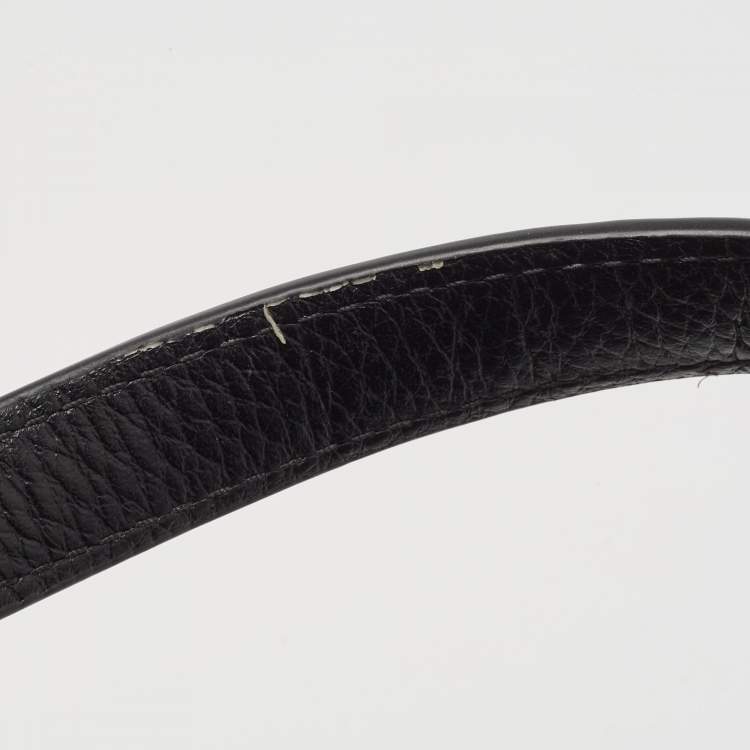 Pre Owned Tory Burch Black Leather Small Britten Satchel