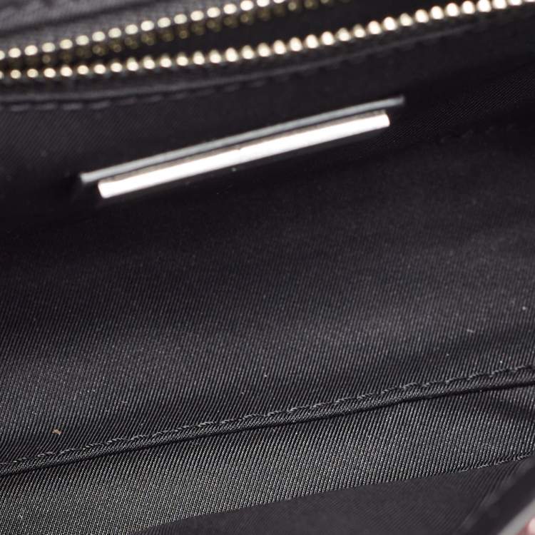 Pre Owned Tory Burch Multicolor Leather and Tweed Fleming Shoulder Bag