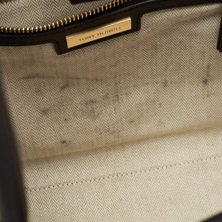 مملوكة مسبقًا Tory Burch Black Bio Fabric Small Ella Tote