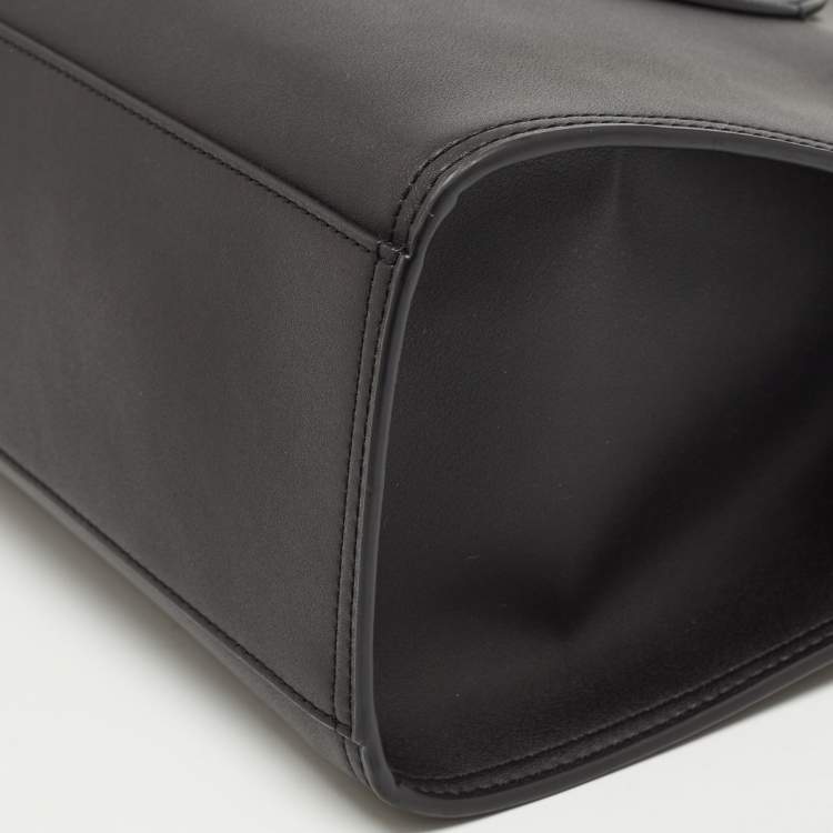 مملوكة مسبقًا Tory Burch Black Bio Fabric Small Ella Tote