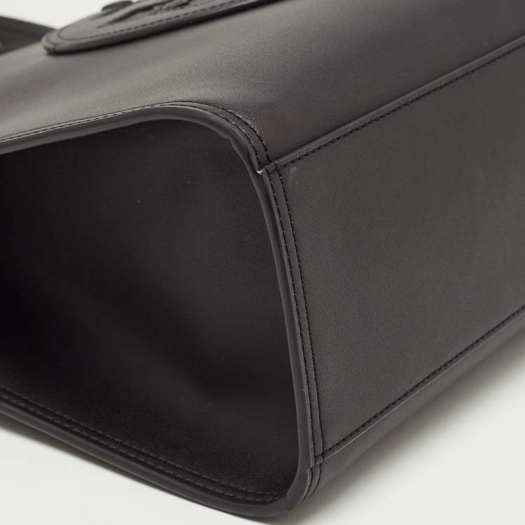 مملوكة مسبقًا Tory Burch Black Bio Fabric Small Ella Tote